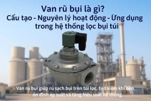 Van rũ bụi – thiết bị quan trọng trong hệ thống lọc bụi túi công nghiệp