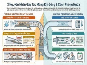 Ba nguyên nhân gây tắc máng khí động và giải pháp phòng ngừa trong hệ thống vận chuyển xi măng
