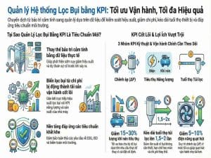 kpi hệ thống lọc bụi trong nhà máy công nghiệp