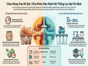 Chọn đúng van rũ bụi giúp ổn định chênh áp và tăng hiệu suất hệ thống lọc bụi túi vải