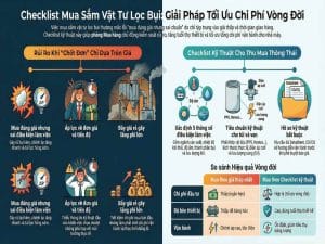 Checklist mua sắm vật tư lọc bụi cho phòng Mua hàng tránh mua đúng giá nhưng sai chuẩn