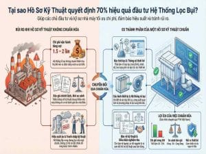 Chuẩn hóa hồ sơ kỹ thuật hệ thống lọc bụi công nghiệp