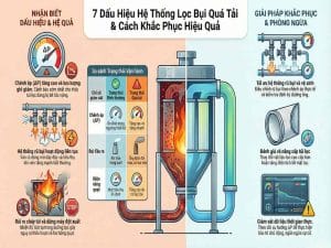 dấu hiệu hệ thống lọc bụi quá tải