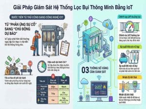 giám sát hệ thống lọc bụi bằng cảm biến và IoT