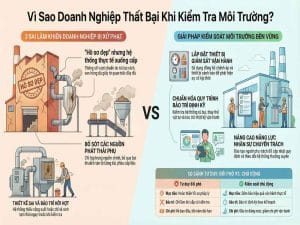 vì sao doanh nghiệp thất bại khi kiểm tra môi trường