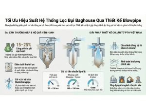 Tối ưu thiết kế blowpipe trong hệ thống lọc bụi hệ thống lọc bụi túi vải