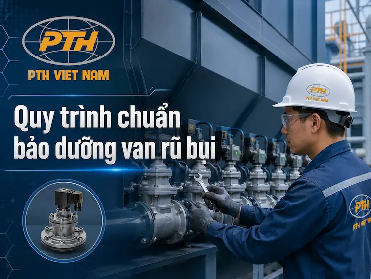 Quy trình chuẩn bảo dưỡng van rũ bụi trong hệ thống lọc bụi công nghiệp