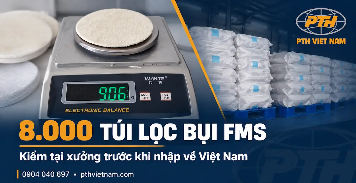 Video kiểm 8.000 túi lọc bụi FMS tại xưởng sản xuất