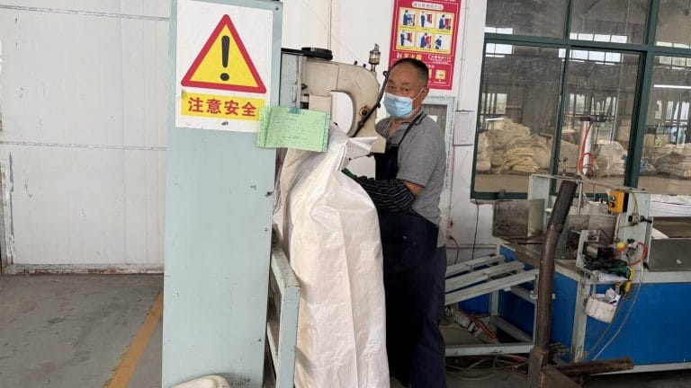 PTH Viet Nam staff preparing filter bags at the production plant
